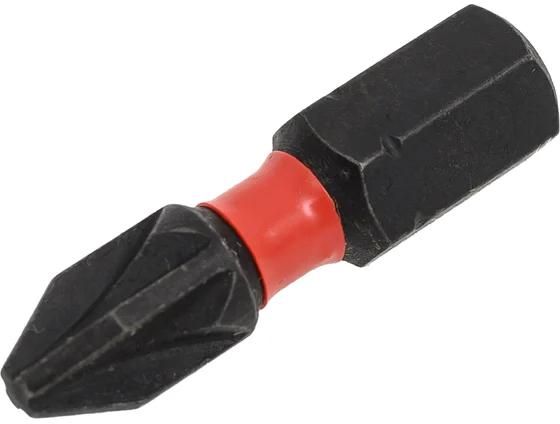 Бита крестовая ударная Pozidriv PZ SGS, сталь S2 - фото